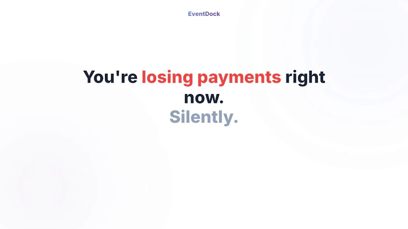 EventDock screenshot 1 (video preview)