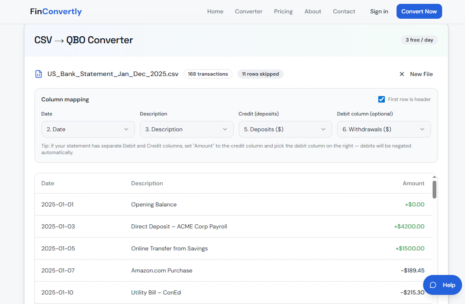 FinConvertly screenshot 4