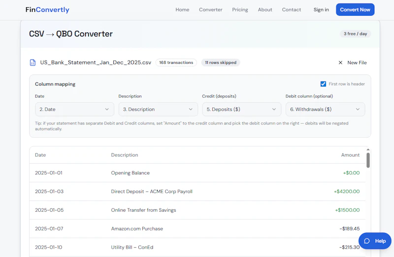 FinConvertly screenshot 4