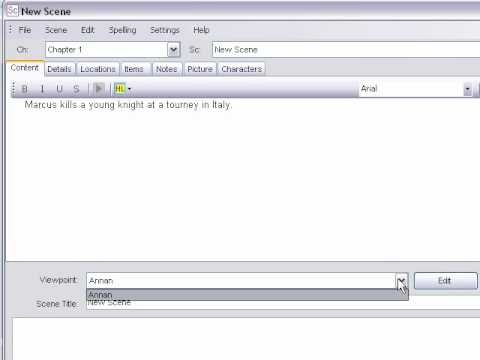 yWriter6 gallery image