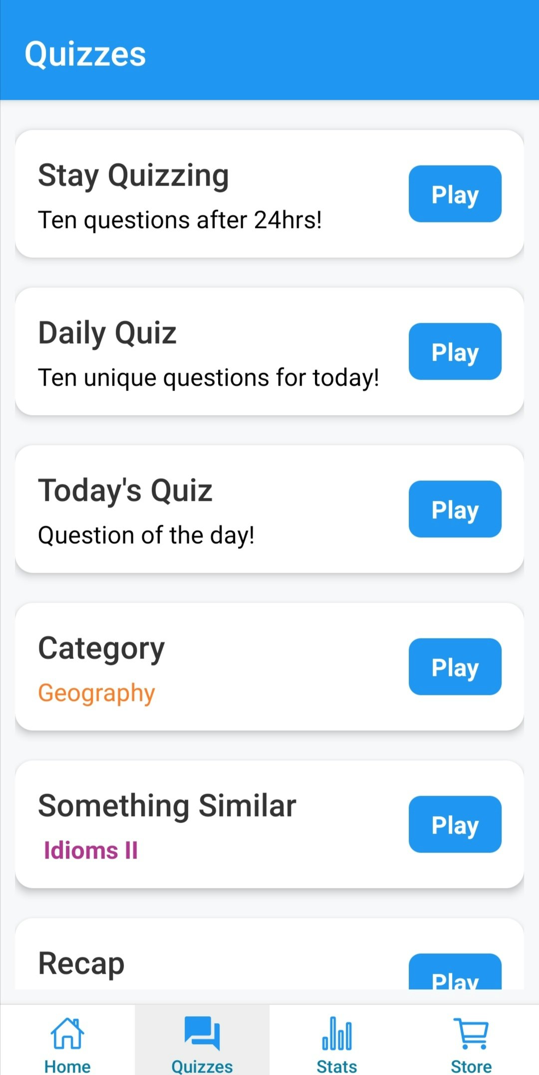 Media Hub Quizzers (Android) 3