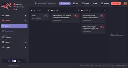 Developer Productivity Hub gallery image