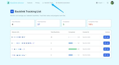 Backlink Advisor gallery image