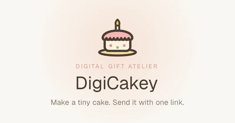 DigiCakey screenshot 1