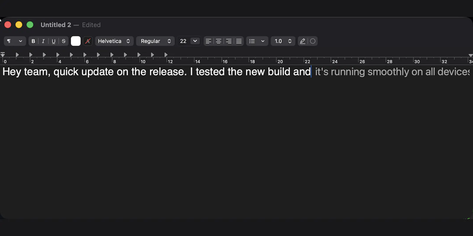 TabType screenshot 1