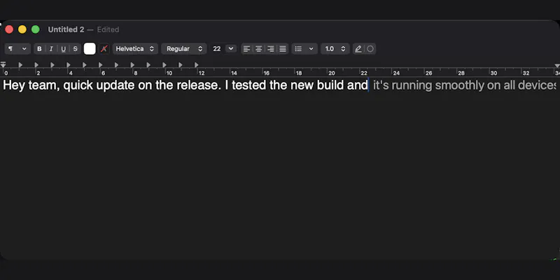 TabType screenshot 1