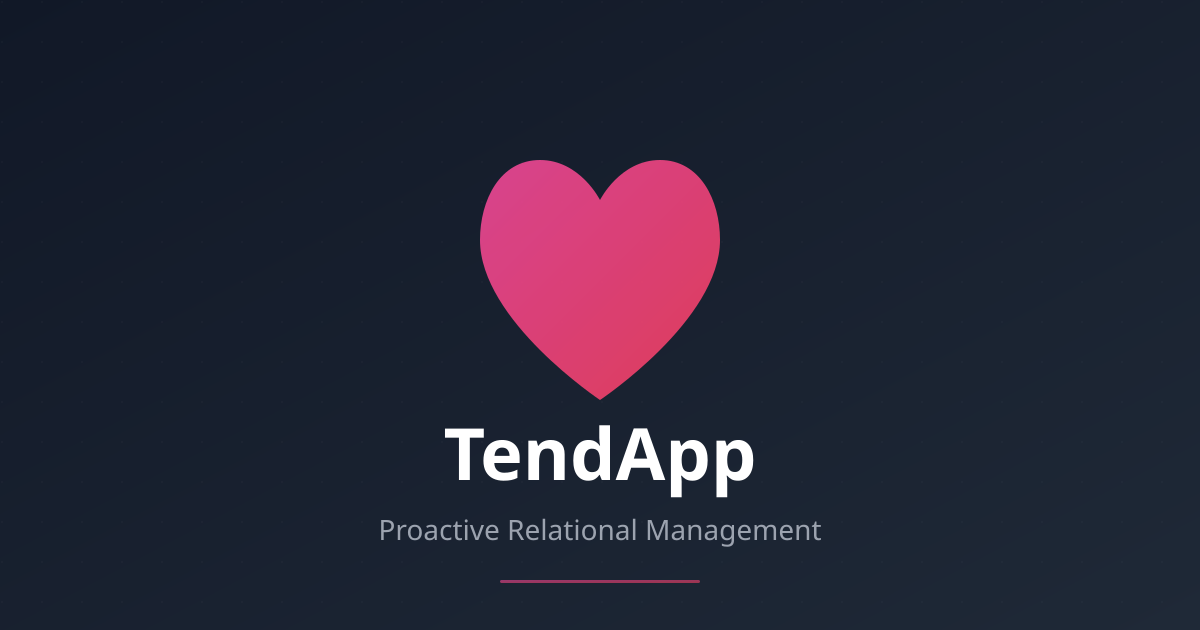 TendApp