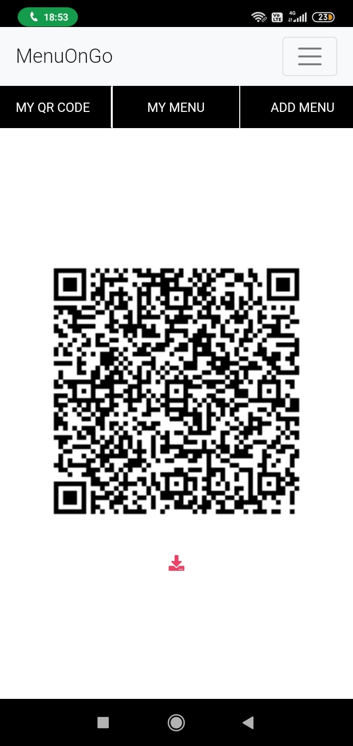 MenuOnGO: Virtual Menu gallery image