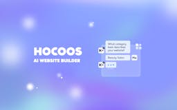 Hocoos AI Website Builder media 2