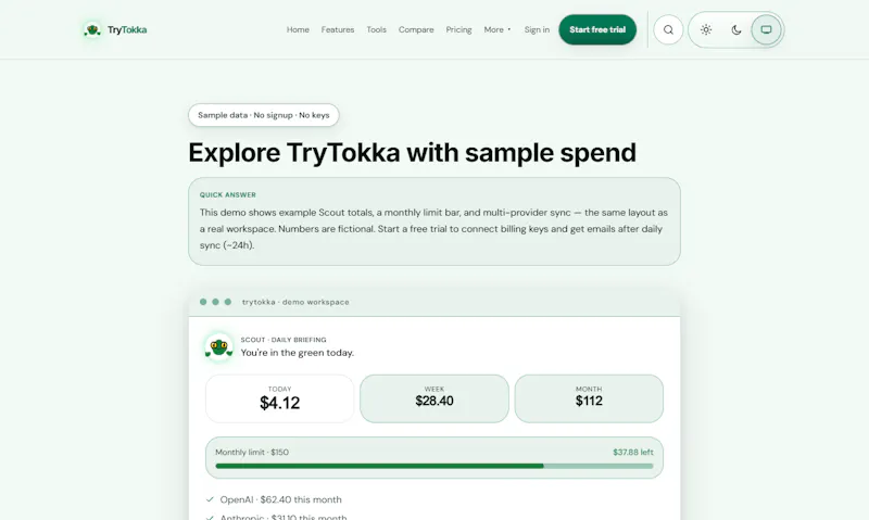 TryTokka screenshot 4