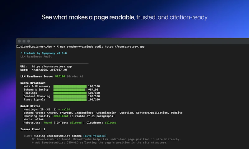 Prelude by Symphony screenshot 3