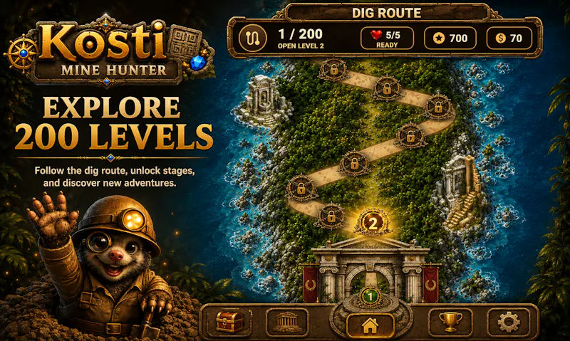Kosti - Mine Hunt screenshot 4