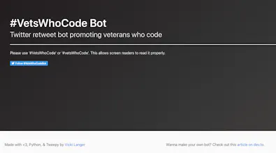 Vets Who Code Bot gallery image