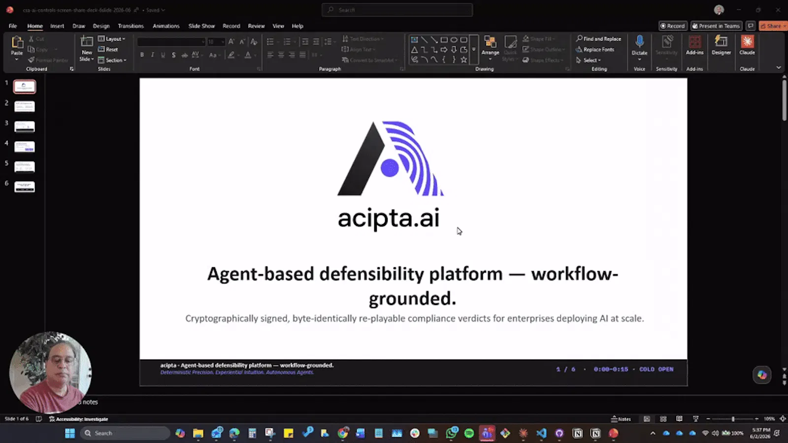 acipta.ai screenshot 1 (video preview)