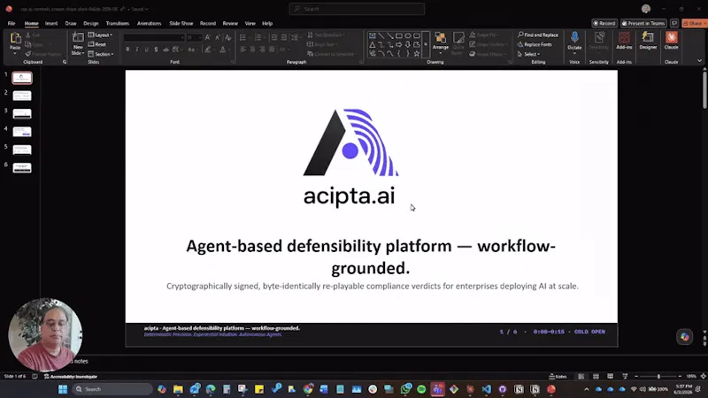 acipta.ai screenshot 1 (video preview)