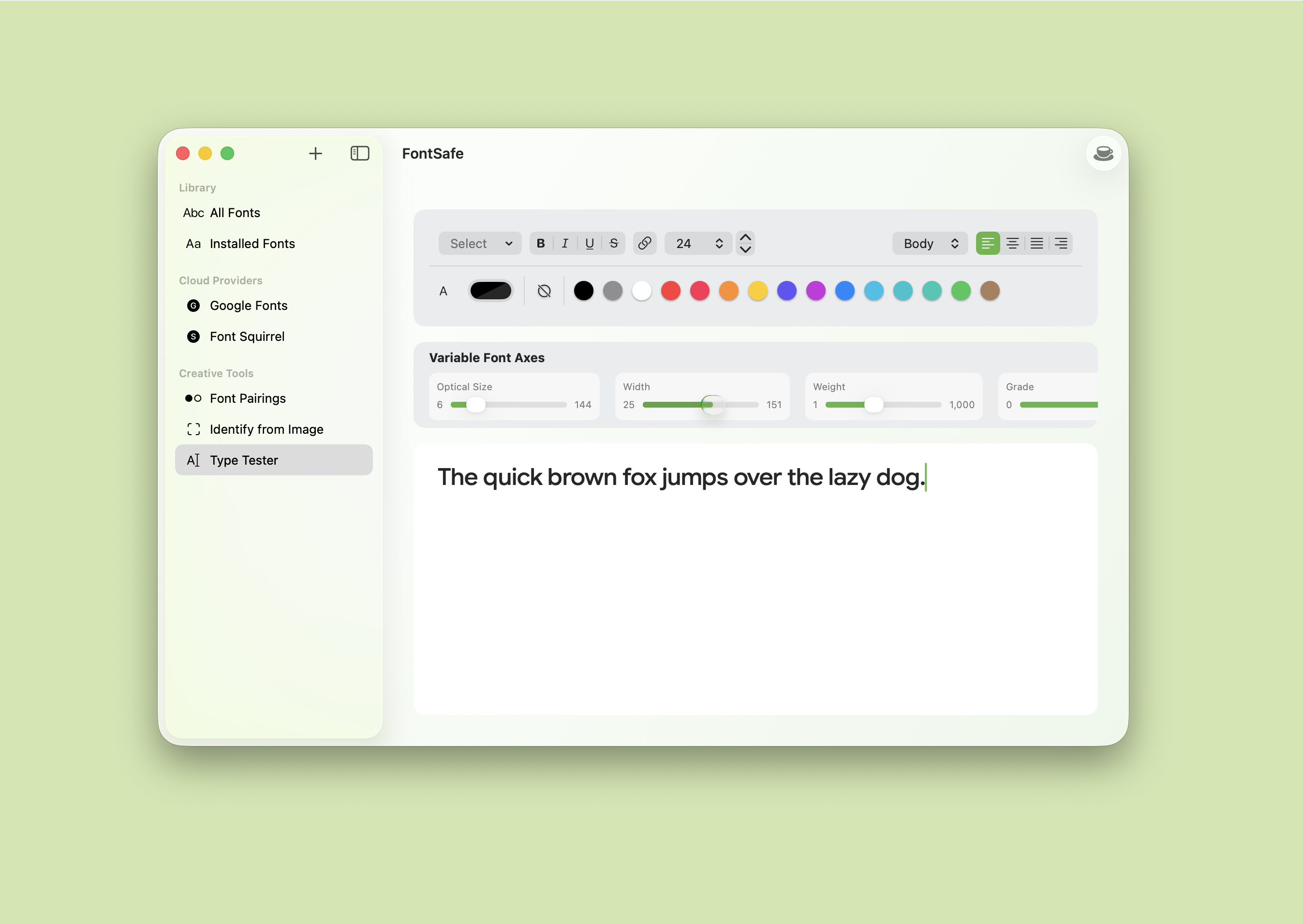 FontSafe gallery image