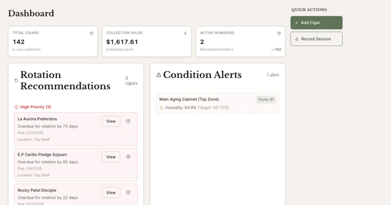 HumiVault screenshot 1