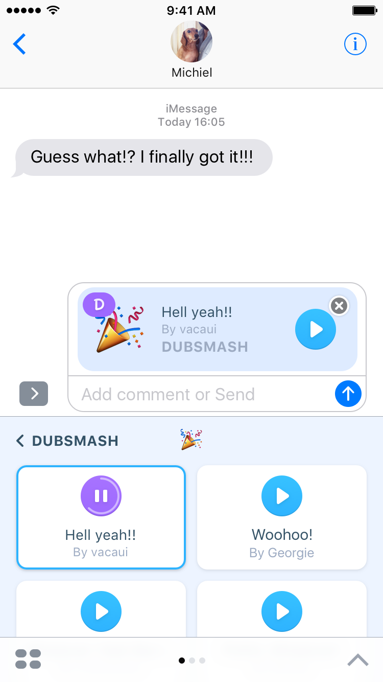 Dubsmash 2.0 Image