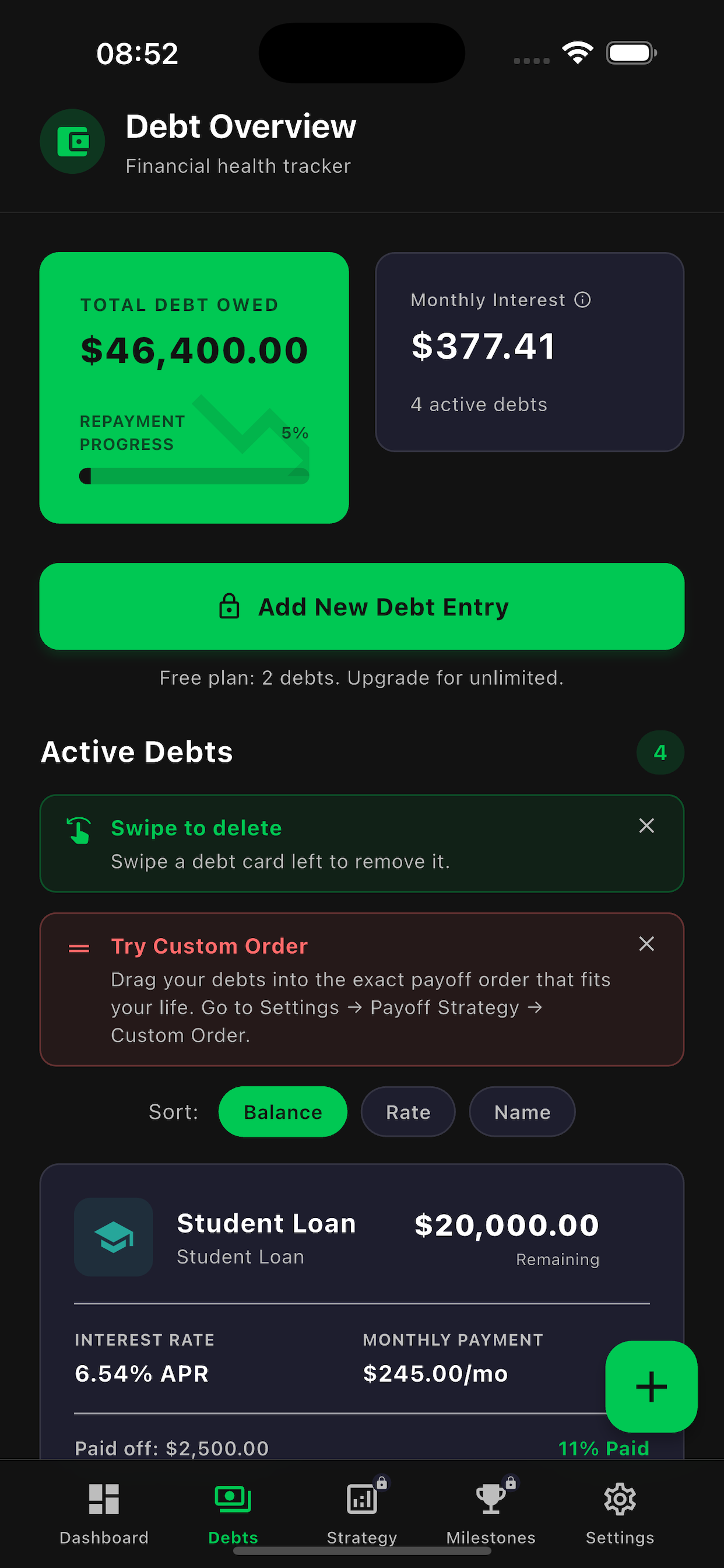 DebtWise gallery image