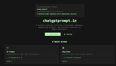 ChatGPT Prompts Library gallery image