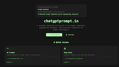 ChatGPT Prompts Library gallery image