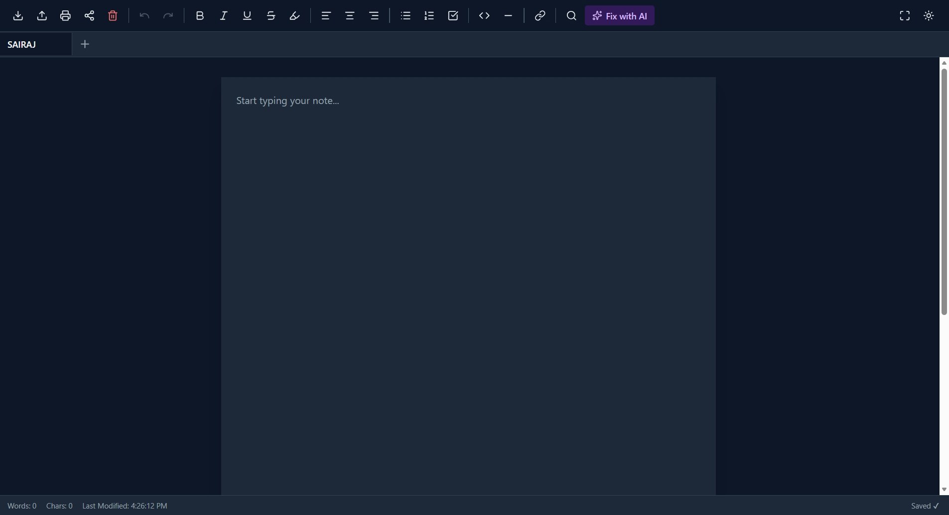 notepad.highcaliberr gallery image