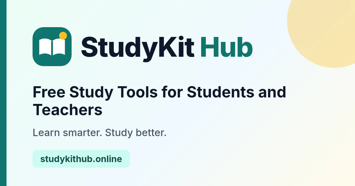 StudyKit Hub gallery image