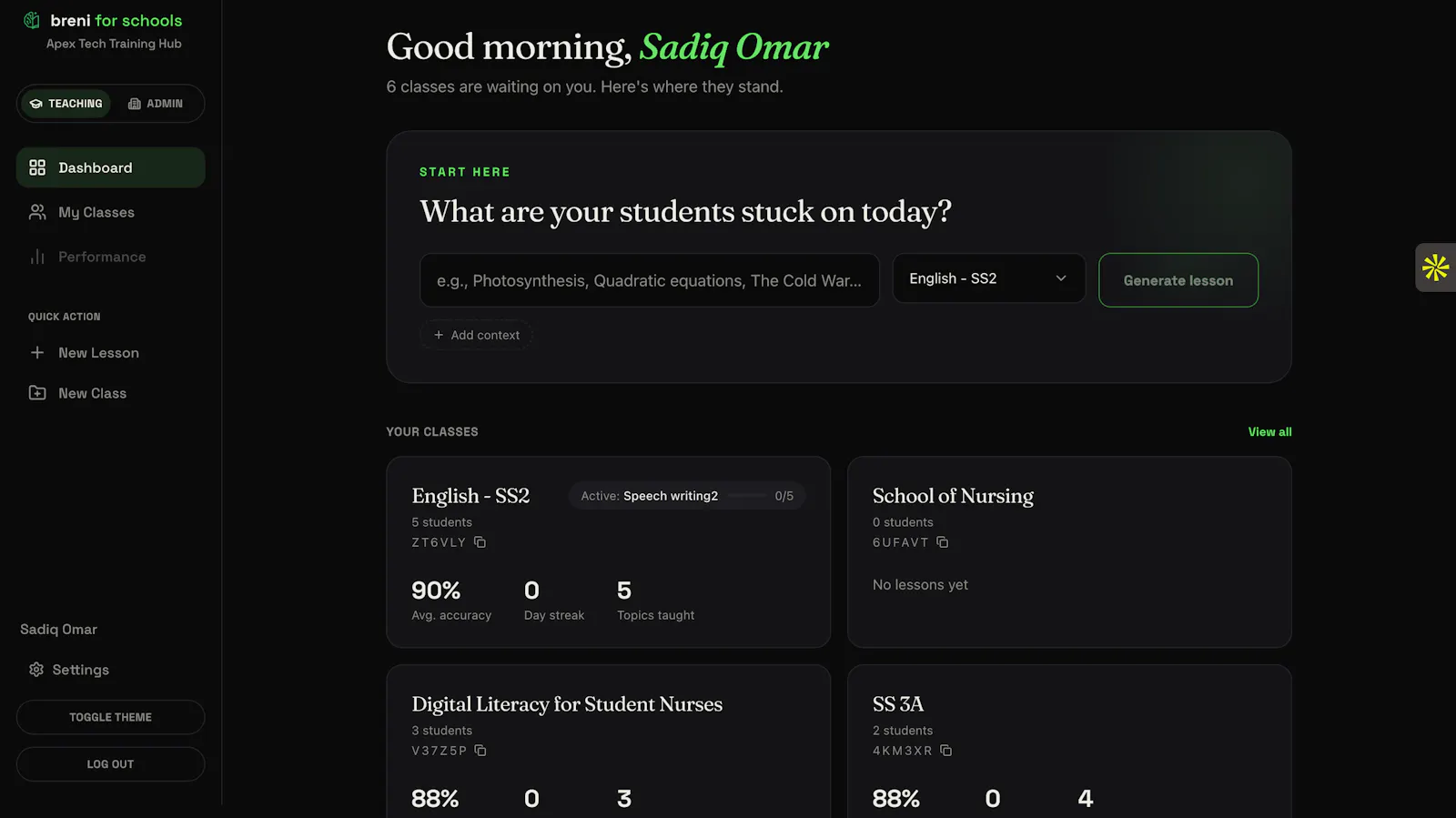 Breni for Schools screenshot 3