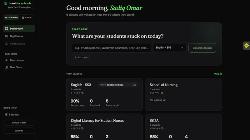 Breni for Schools screenshot 3