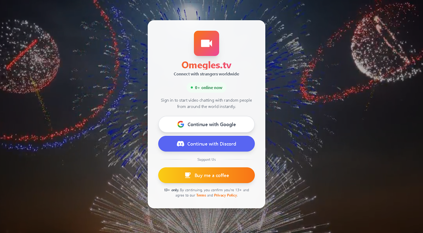 Omegles – Talk to Strangers Live - Main product screenshot demonstrating key features and user interface