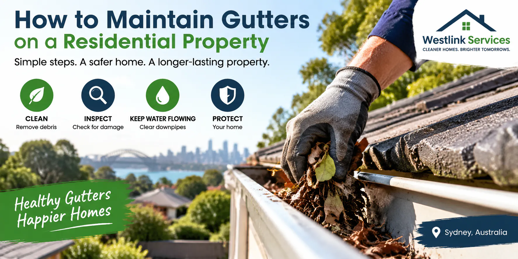 gutter cleaning northern beaches​