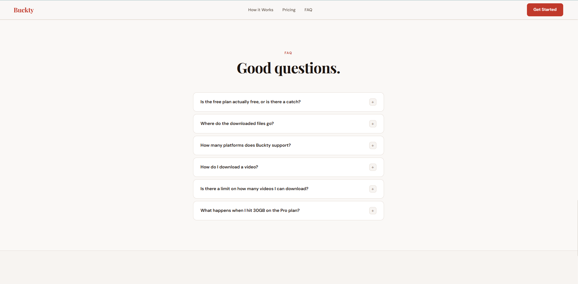 Buckty gallery image