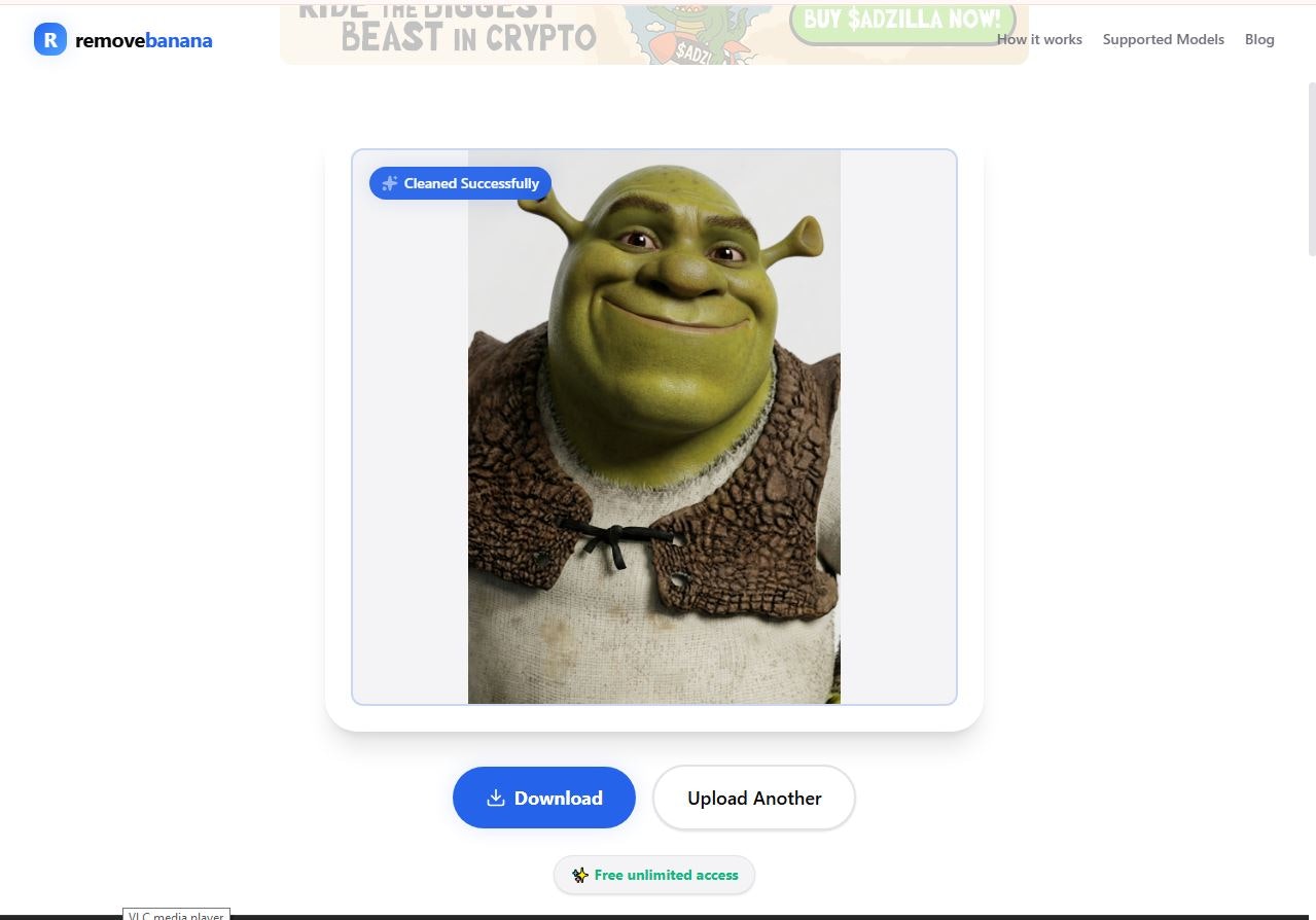RemoveBanana - Screenshot 2 showing product features and functionality