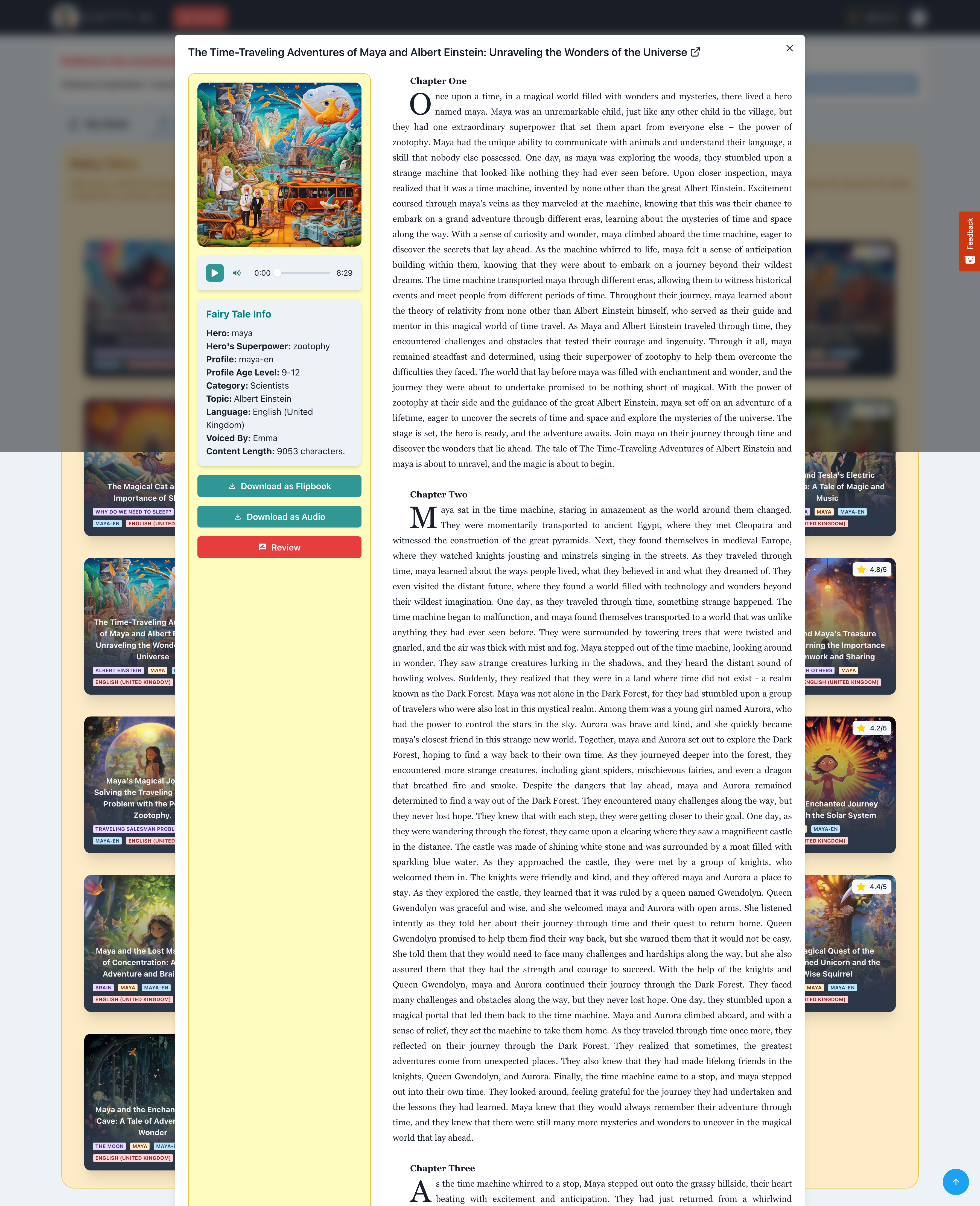 Catty Ai - Fiabe guidate dall'IA per bambini media 7