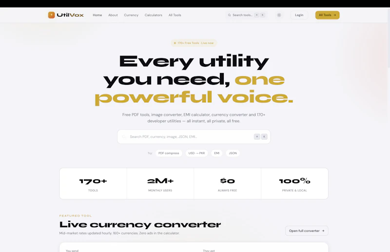 UtilVox screenshot 2