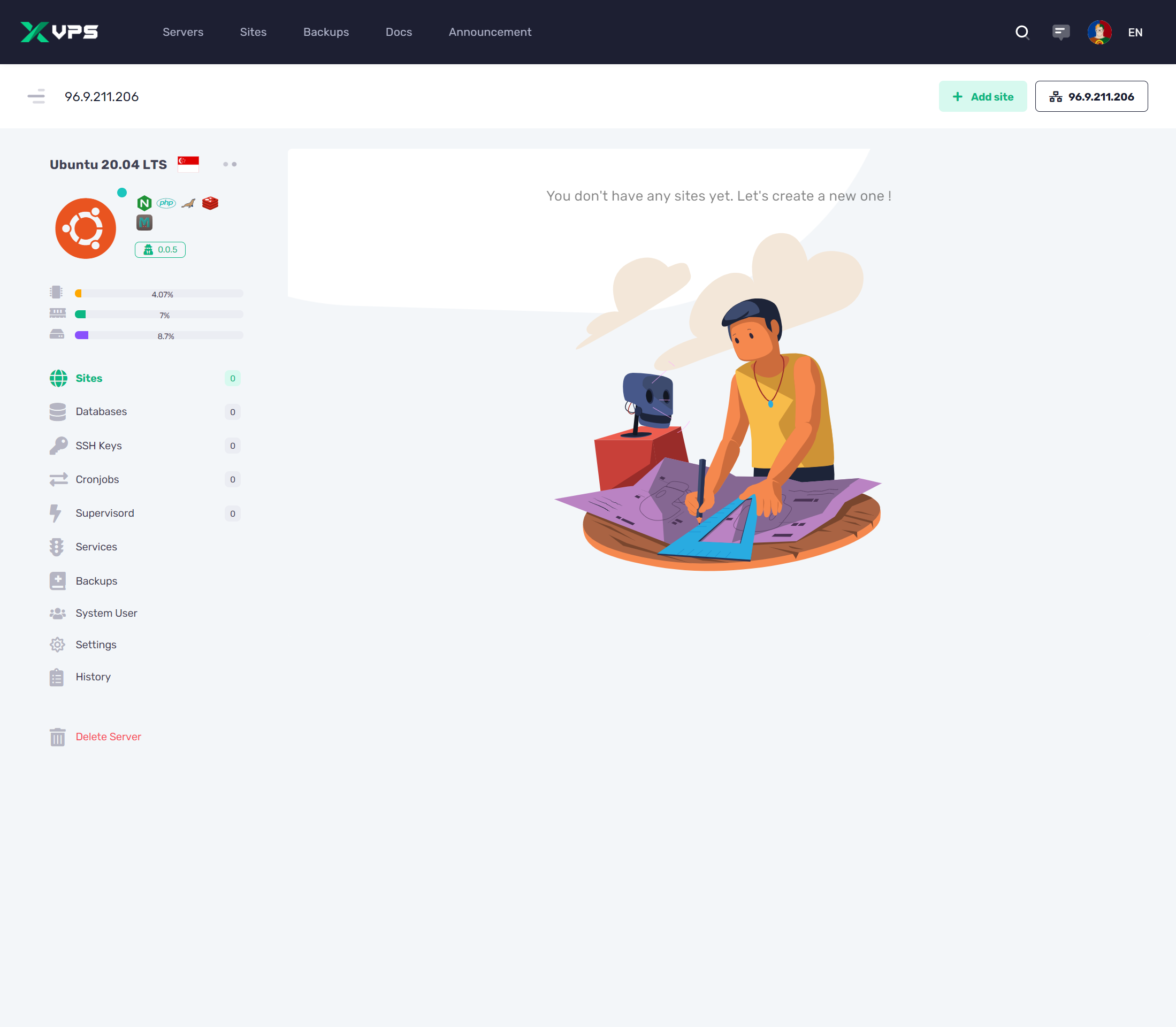 XVPS - Manage VPS easily! gallery image