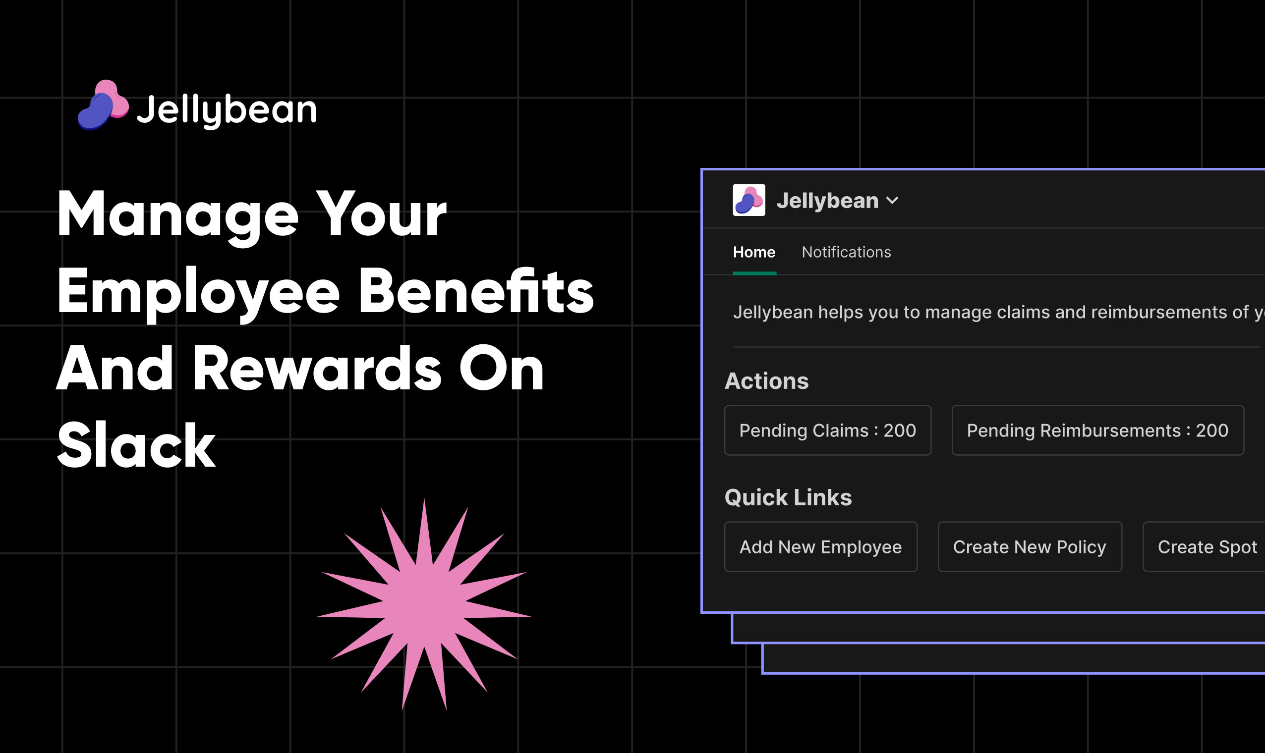 startuptile Jellybean-Run employee benefits perk & reward programs on Slack