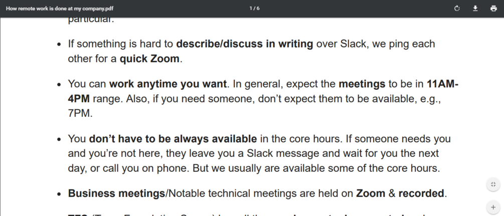 How remote work is done at my company gallery image
