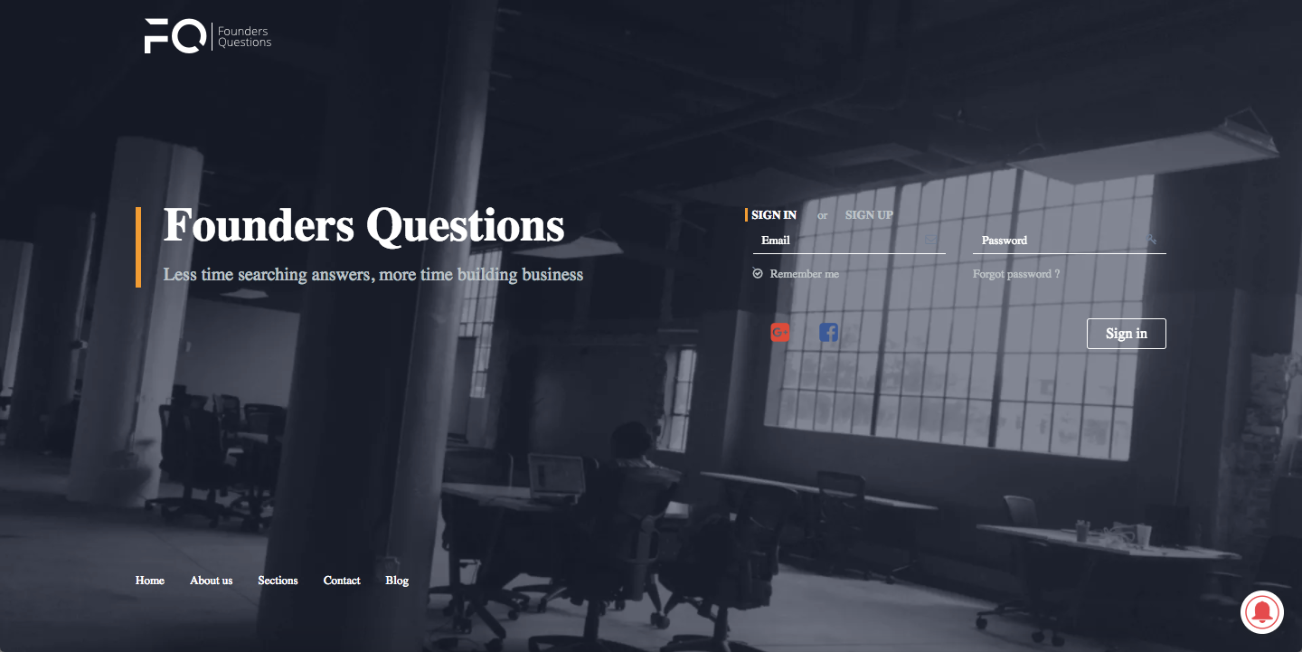 Founders Questions gallery image