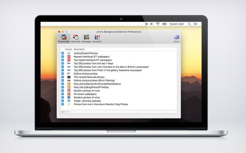 John's Background Switcher gallery image