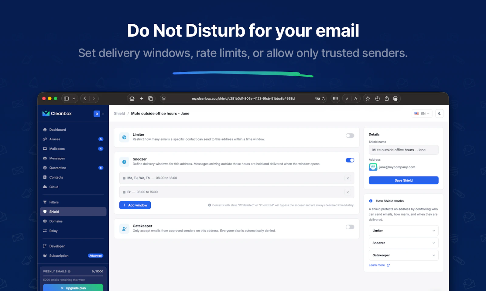 Cleanbox screenshot 8