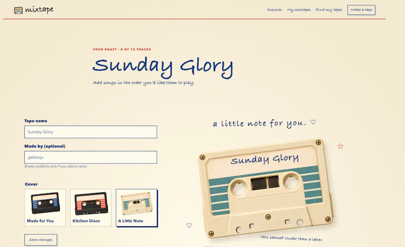 Mixtape screenshot 4