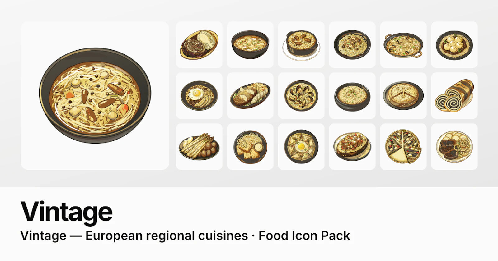Food Icons - free & premium packs screenshot 8