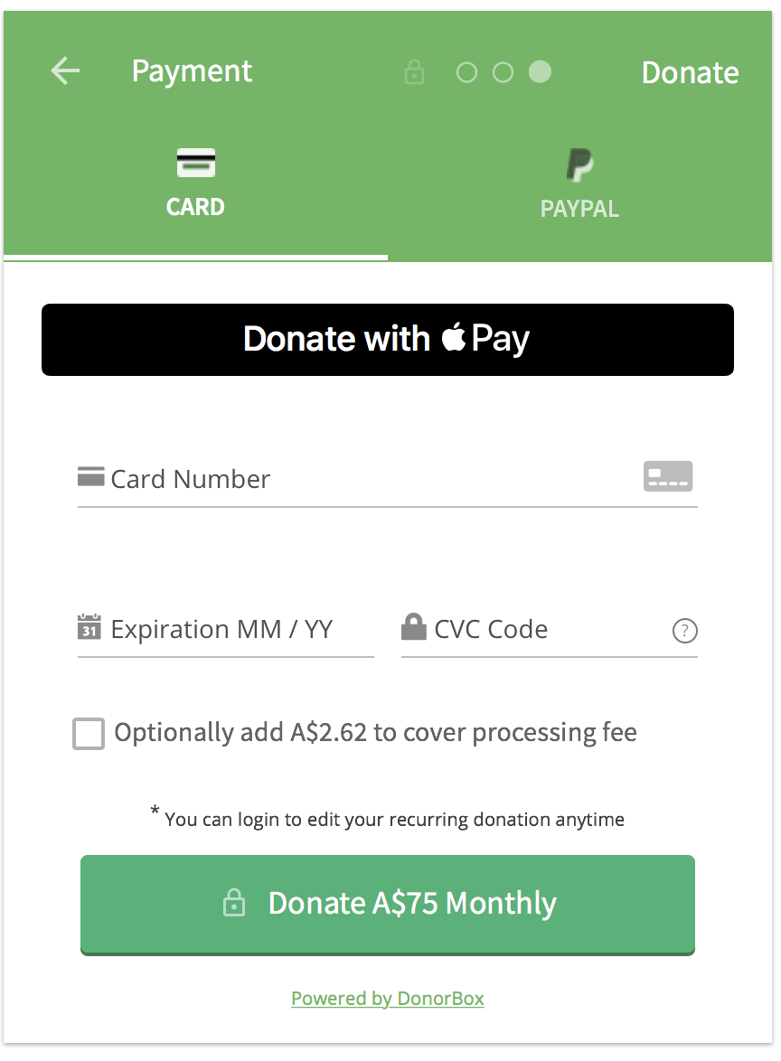 Donorbox gallery image