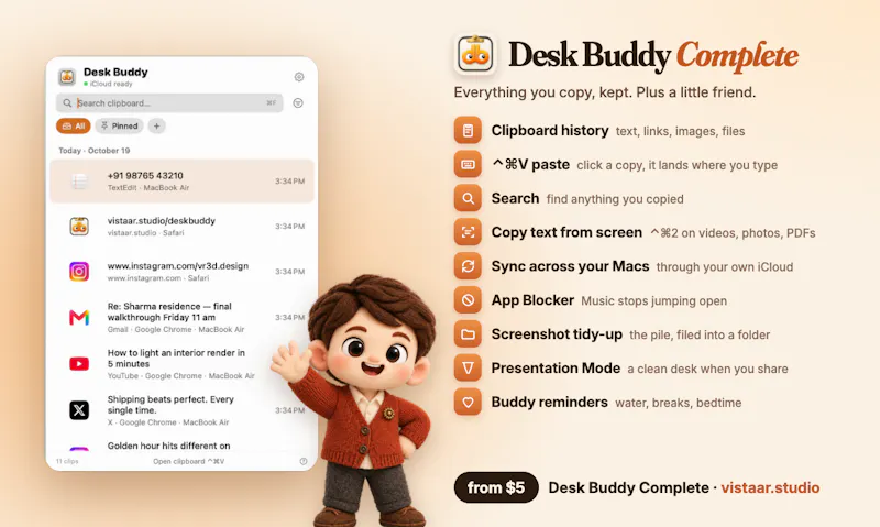 Desk Buddy screenshot 2