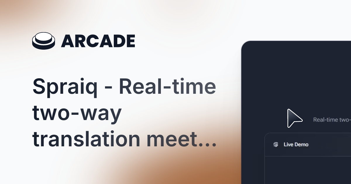 Spraiq - Live. Instant. Real-time. - Screenshot 4 showing product features and functionality