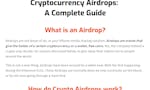 TrackAirdrop - All Crypto Airdrops at One Place image