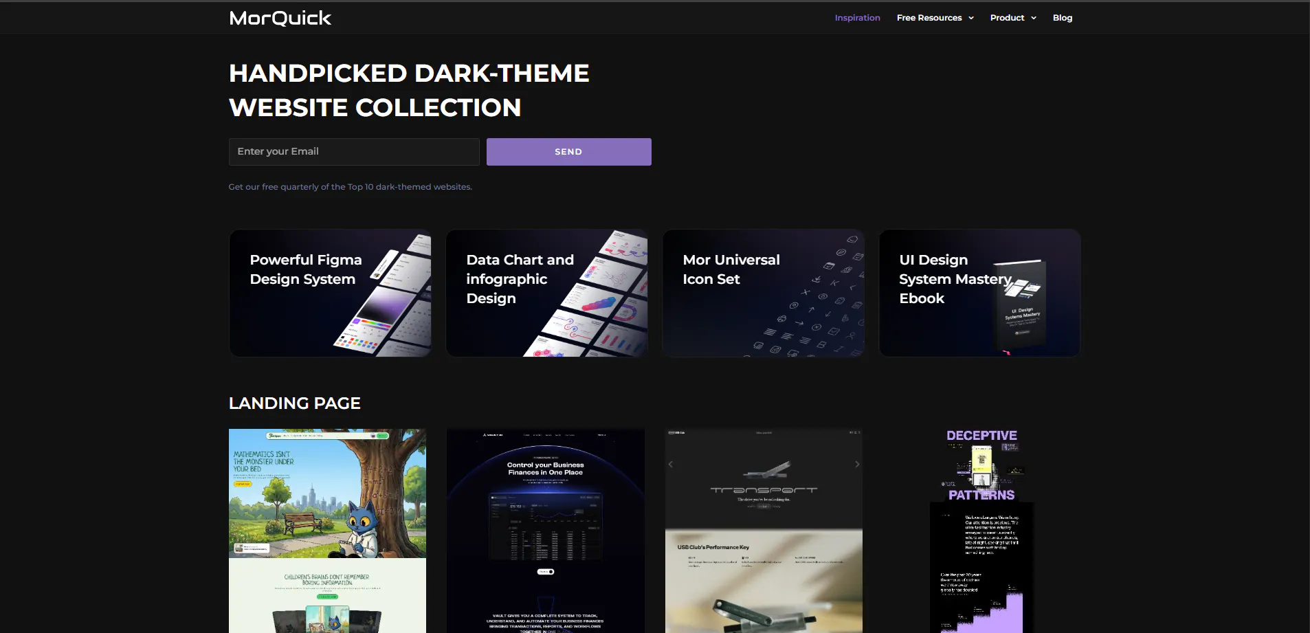 Morquick Website Inspiration & Resources screenshot 1