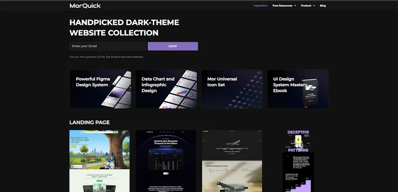 Morquick Website Inspiration & Resources screenshot 1