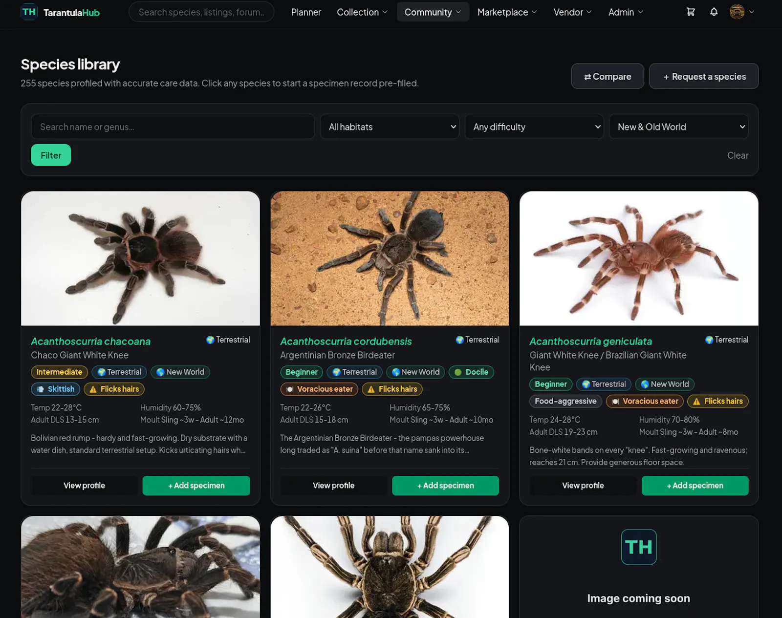 TarantulaHub screenshot 3
